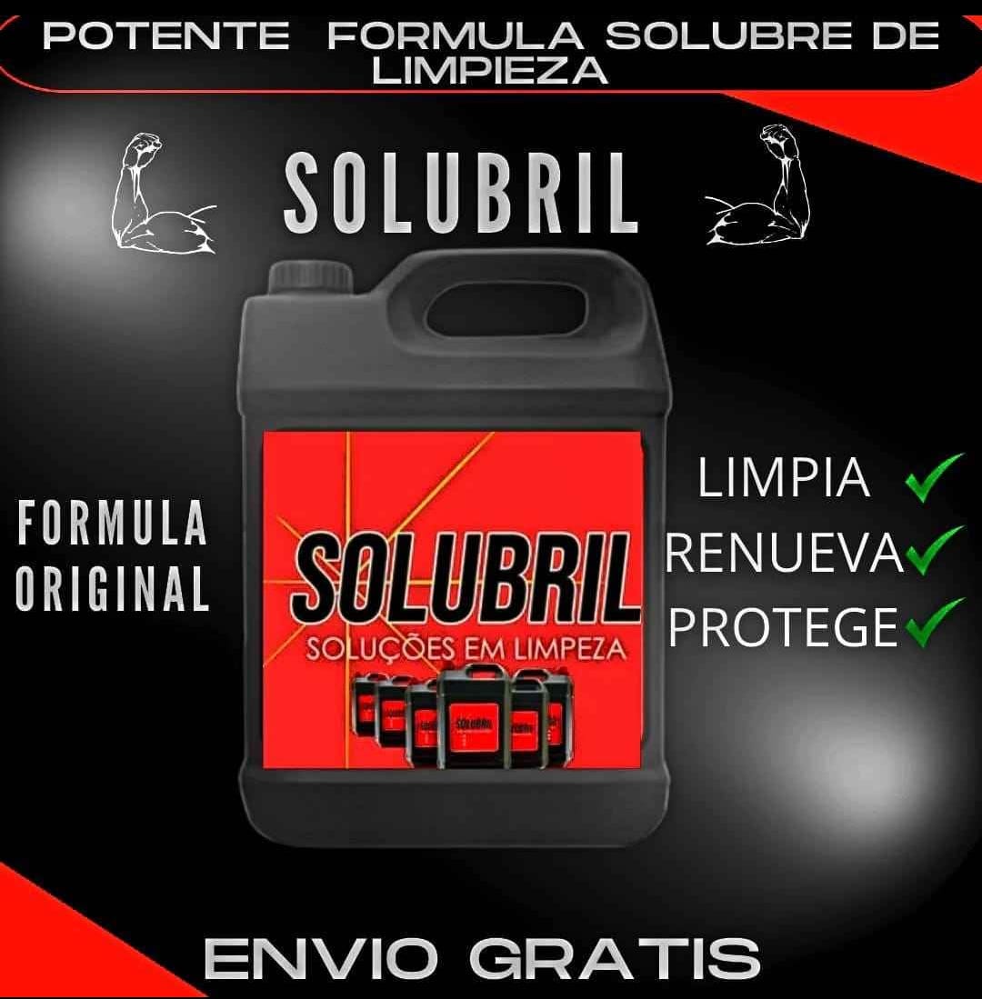 Solubril 1 litro Limpieza y desinfectante